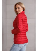 Červená dámská bunda se stojáčkem  model 21135588 - Good looking