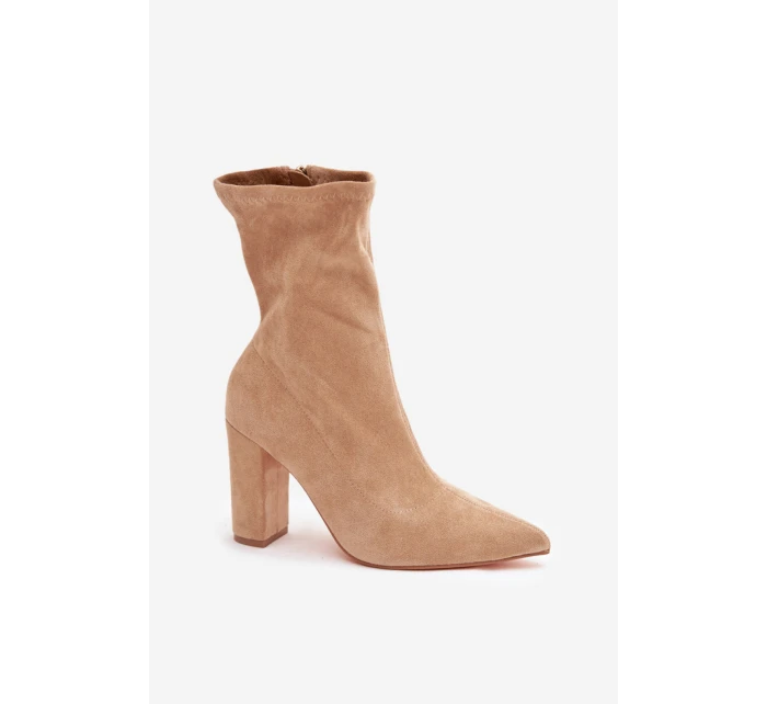 Boty na podpatku  model 222724 Step in style