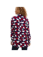 Tommy Hilfiger Viskózová košile W WW0WW31447 Tommy Hilfiger Viskózová košile W WW0WW31447