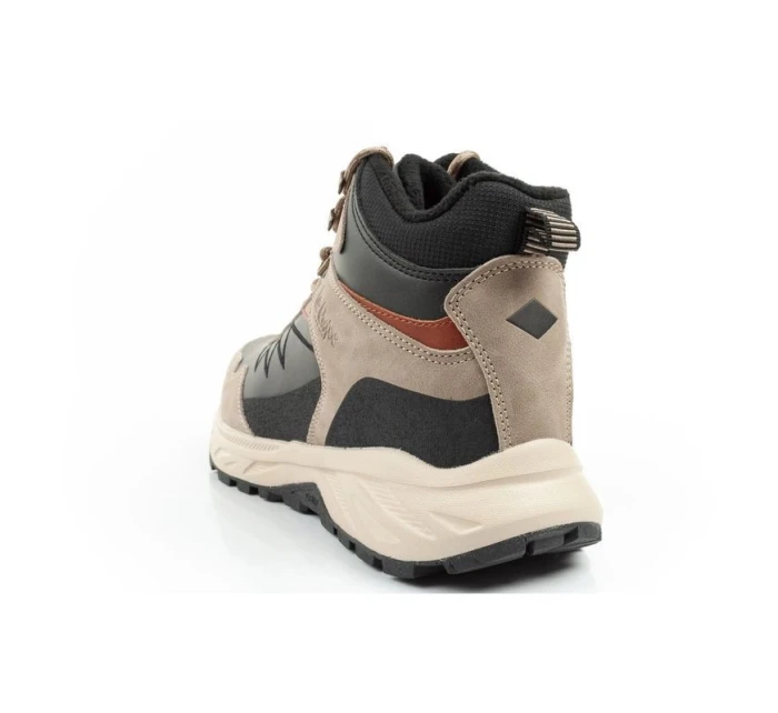 Lee Cooper pánská zimní trekingová zateplená sportovní obuv kotníková béžová černá Lee Cooper pánská zimní trekingová zateplená sportovní obuv kotníková béžová černá