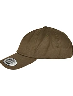 6 panelová kšiltovka z bio bavlny olive model 22412167 - Flexfit 6 panelová kšiltovka z bio bavlny olive model 22412167 - Flexfit