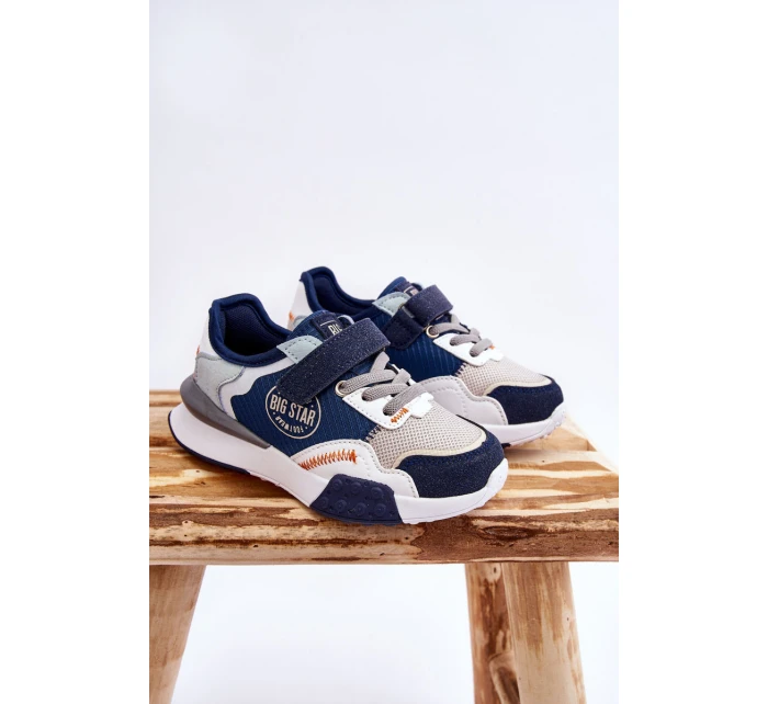 Dětské tenisky Memory Foam System Big Star model 21610522 Námořnická modrá - Big Star Shoes Dětské tenisky Memory Foam System Big Star model 21610522 Námořnická modrá - Big Star Shoes