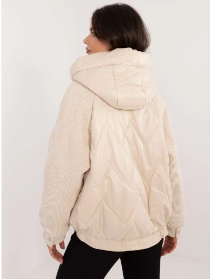 Bunda MBM KR AJ218 003.16P světle béžová Bunda MBM KR AJ218 003.16P světle béžová