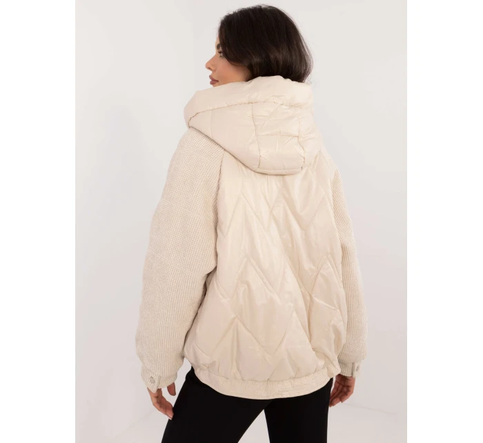 Bunda MBM KR AJ218 003.16P světle béžová Bunda MBM KR AJ218 003.16P světle béžová