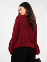 Jumper MI SW 9642.01 bordó Jumper MI SW 9642.01 bordó