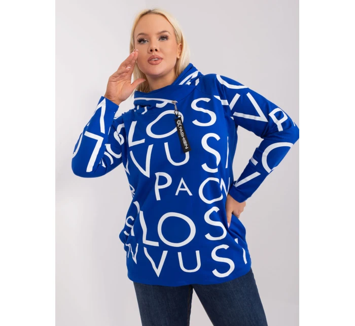 Bluza RV BL kobaltowy model 19465468 - FPrice Bluza RV BL kobaltowy model 19465468 - FPrice