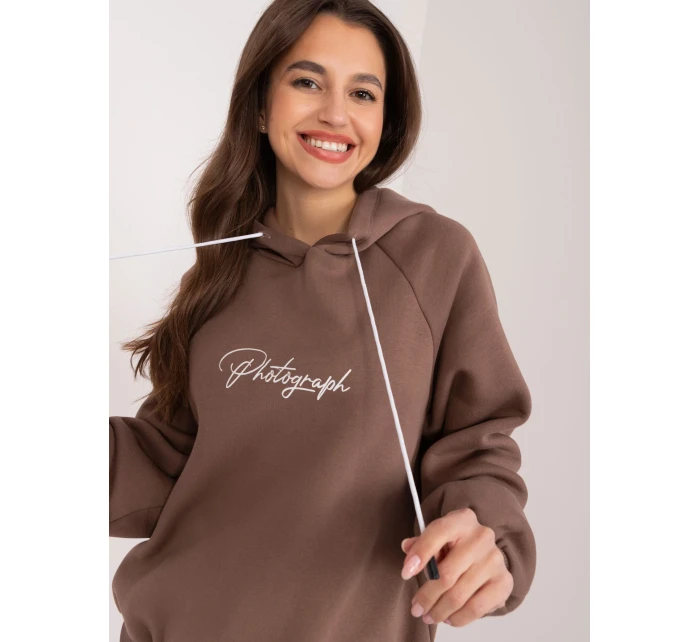 Bluza RV BL model 19506471 brązowy - FPrice Bluza RV BL model 19506471 brązowy - FPrice