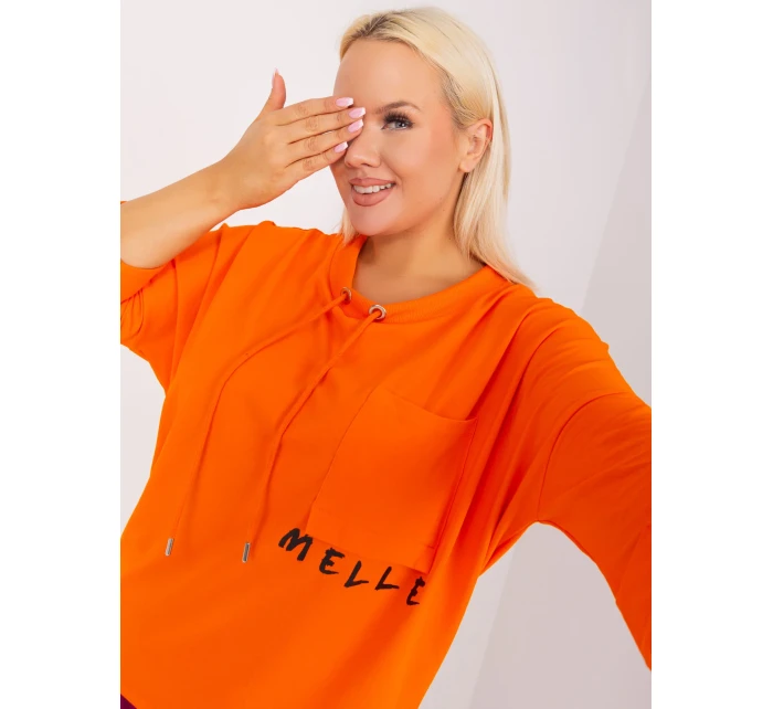 Bluzka RV BZ model 19465462 pomarańczowy - FPrice Bluzka RV BZ model 19465462 pomarańczowy - FPrice