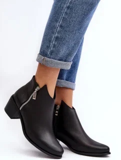 Polobotky na podpatku  model 190708 Step in style