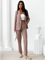 Elegantní dámský kostým – sako a kalhoty Fango FashionStreet AY1247 Elegantní dámský kostým – sako a kalhoty Fango FashionStreet AY1247