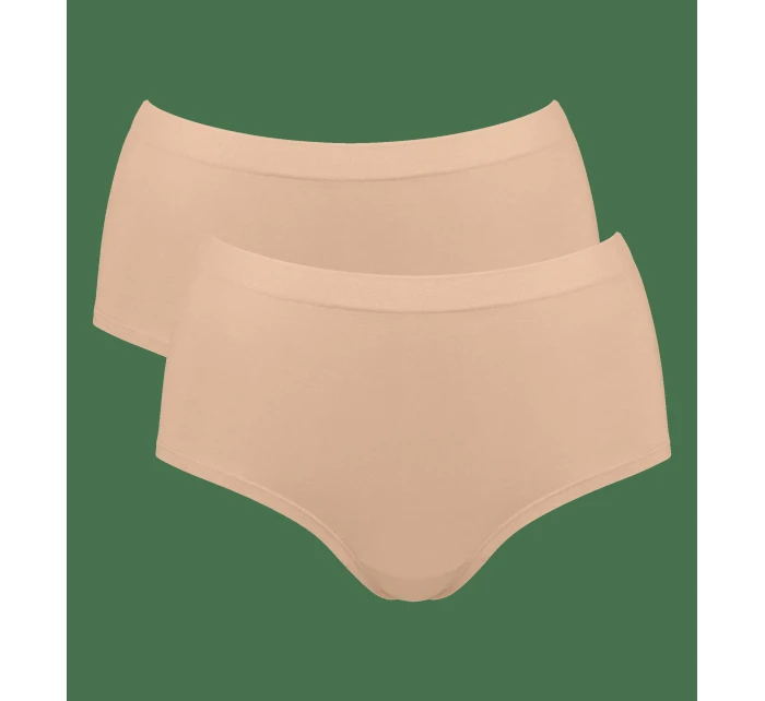 sloggi GO Sense Highwaist 2P - BROWN - SLOGGI BROWN - SLOGGI