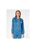 Mikina RIP CURL Wave Shapers Zip Through - modrá Mikina RIP CURL Wave Shapers Zip Through - modrá
