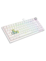 MECHANICKÁ KLÁVESNICE SAVIO ASTRAL WHITE OUTEMU WHITE JADE RGB MECHANICKÁ KLÁVESNICE SAVIO ASTRAL WHITE OUTEMU WHITE JADE RGB