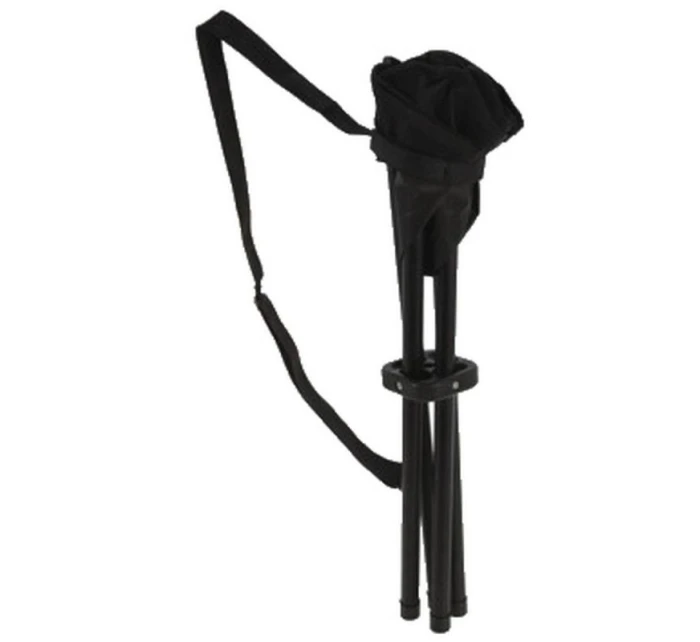 RYBÁŘSKÁ ŽIDLE TURISTICKÁ SKLÁDACÍ STOLIČKA REDCLIFFS 33X33X40CM ČERNÁ