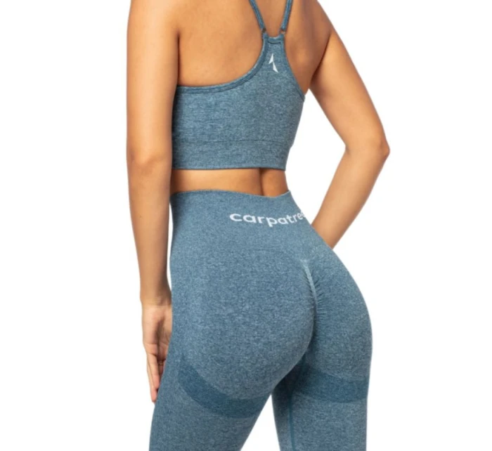 Allure Blue Melange bezešvá sportovní podprsenka - model 21931742 Allure Blue Melange bezešvá sportovní podprsenka - model 21931742