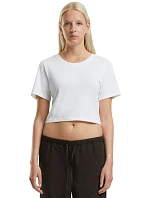 NM 006 dámský crop top white model 22443163 - New Morning Studios NM 006 dámský crop top white model 22443163 - New Morning Studios
