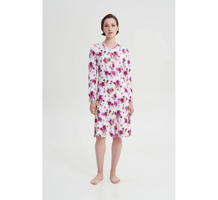 Noční košile s knoflíkovou légou model 18937204 - Vamp