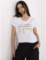 T shirt CLM TS model 21094446 biały - FPrice