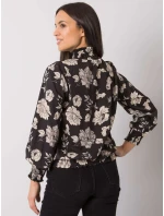 Halenka DHJ BZ 8501.79 černá a béžová Halenka DHJ BZ 8501.79 černá a béžová