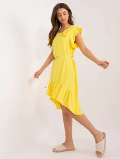 DHJ SK 8921 šaty.98 žlutá