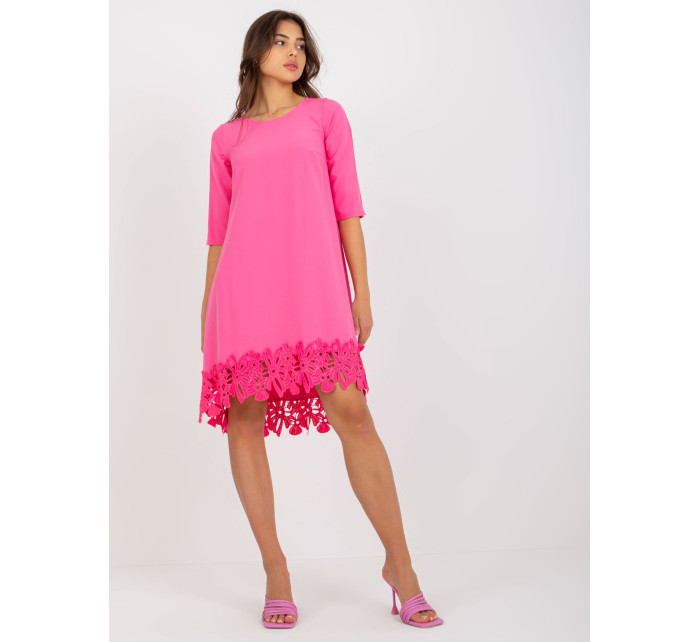 Dámské šaty LK SK 505942 růžové