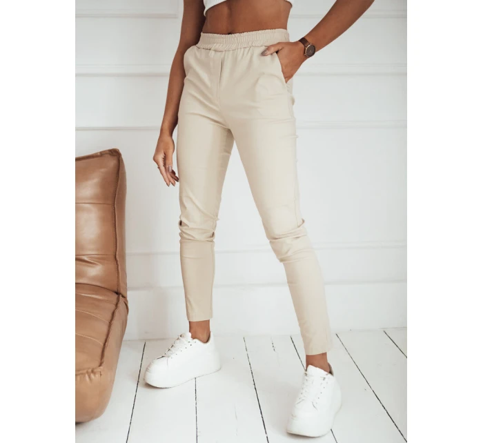Dámské kalhoty beige Dstreet model 21972697 - FashionStreet