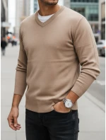 Pánský svetr s velbloudí Dstreet model 21994002 - FashionStreet