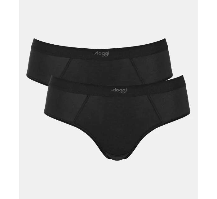 sloggi EVER Ease Hipster 2P - BLACK - SLOGGI BLACK - SLOGGI