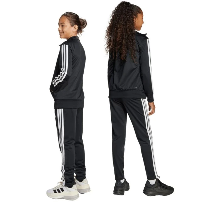 Adidas Essentials Climacool Kids 3 Stripes Training Tracksuit 205 black JD6502 Adidas Essentials Climacool Kids 3 Stripes Training Tracksuit 205 black JD6502