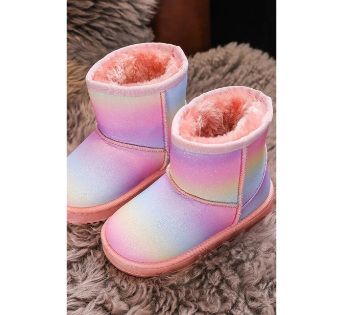 Dětské zateplené boty Multikolor model 21636486 - Boto Dětské zateplené boty Multikolor model 21636486 - Boto