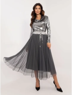 Spódnica DHJ SD model 21798072 szary - FPrice