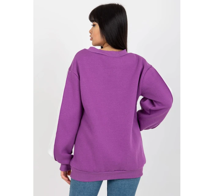 Bluza EM BL model 21717606 fioletowy - FPrice Bluza EM BL model 21717606 fioletowy - FPrice