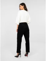 Spodnie MI SP model 22011407 czarny - FPrice Spodnie MI SP model 22011407 czarny - FPrice