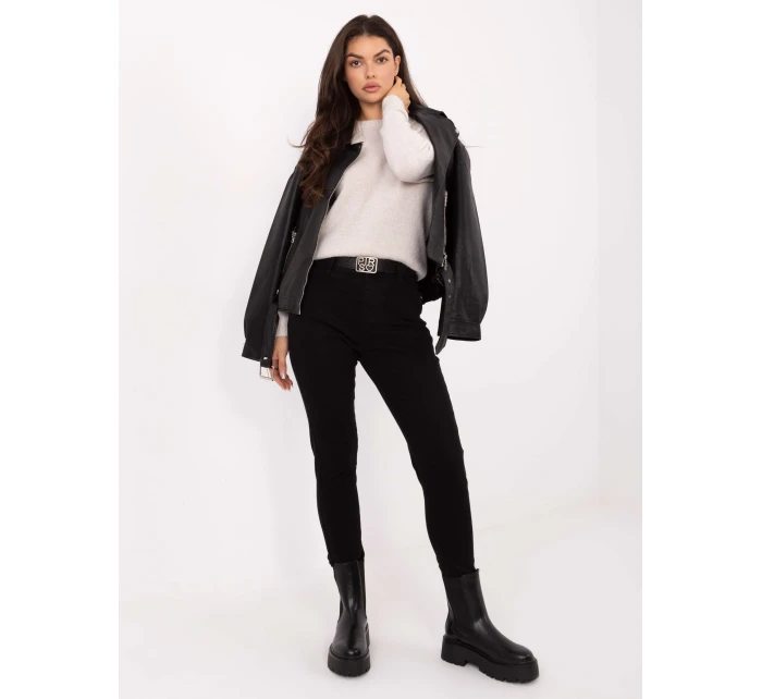 Spodnie jeans SP  czarny model 21734253 - FPrice