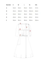 šaty s páskem šedé model 20966348 - STYLOVE šaty s páskem šedé model 20966348 - STYLOVE