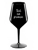 TEXT NA PRIANIE - čierny nerozbitný pohár na víno 470 ml TEXT NA PRIANIE - čierny nerozbitný pohár na víno 470 ml