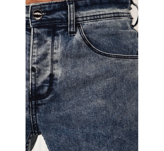 Pánské tmavě modré džínové kalhoty FashionStreet UX4234