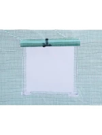 ZAHRADNÍ TUNEL 300x600x200 cm PE KONSTRUKCE ZELENÁ OCEL