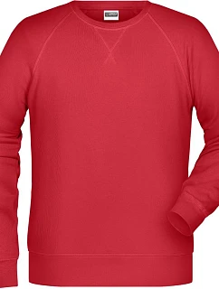 Daiber 8022 Pánská raglánová mikina 02.8022 red