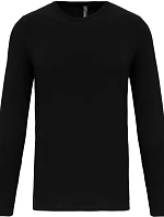 Kariban K 3016 Elastické tričko s dlouhým rukávem 20.3016 black