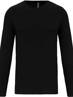 K Elastické tričko s dlouhým rukávem 20. black model 22422586 - Kariban