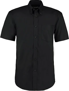 Kustom Kit KK 109 (13,5-18) Košile Oxford s krátkým rukávem 43.0109 black
