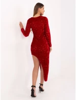 Sukienka IT SK model 21488824 czerwony - FPrice Sukienka IT SK model 21488824 czerwony - FPrice