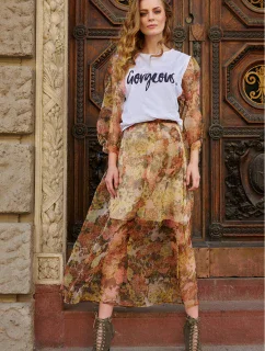 Sukně dlouhá  model 145581 Makadamia