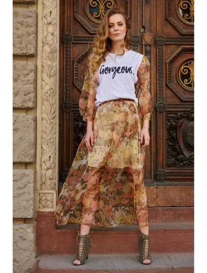 Sukně dlouhá  model 145581 Makadamia