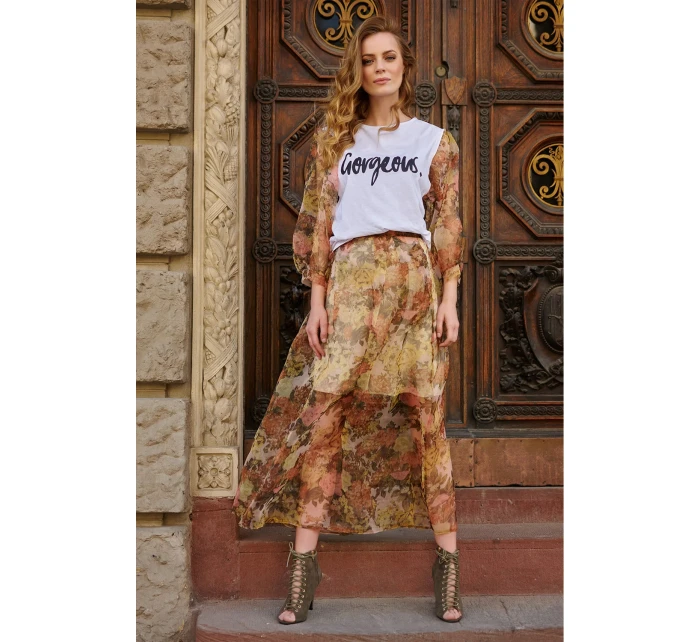 Sukně dlouhá  model 145581 Makadamia