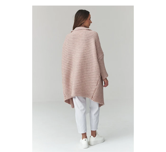 Svetr na zapínání  model 226883 Makadamia