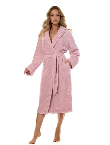 L&L 2413 Camelia dlouhý dámský župan M-2XL