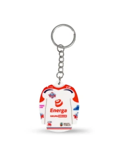 Přívěsek na klíče s hokejovým dresem KH Torun (Home) SREBBREKH-KHT