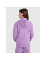 Dívčí mikina s kapucí model 21815258 - 4F Dívčí mikina s kapucí model 21815258 - 4F
